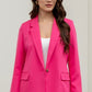 Fuchsia Blazer