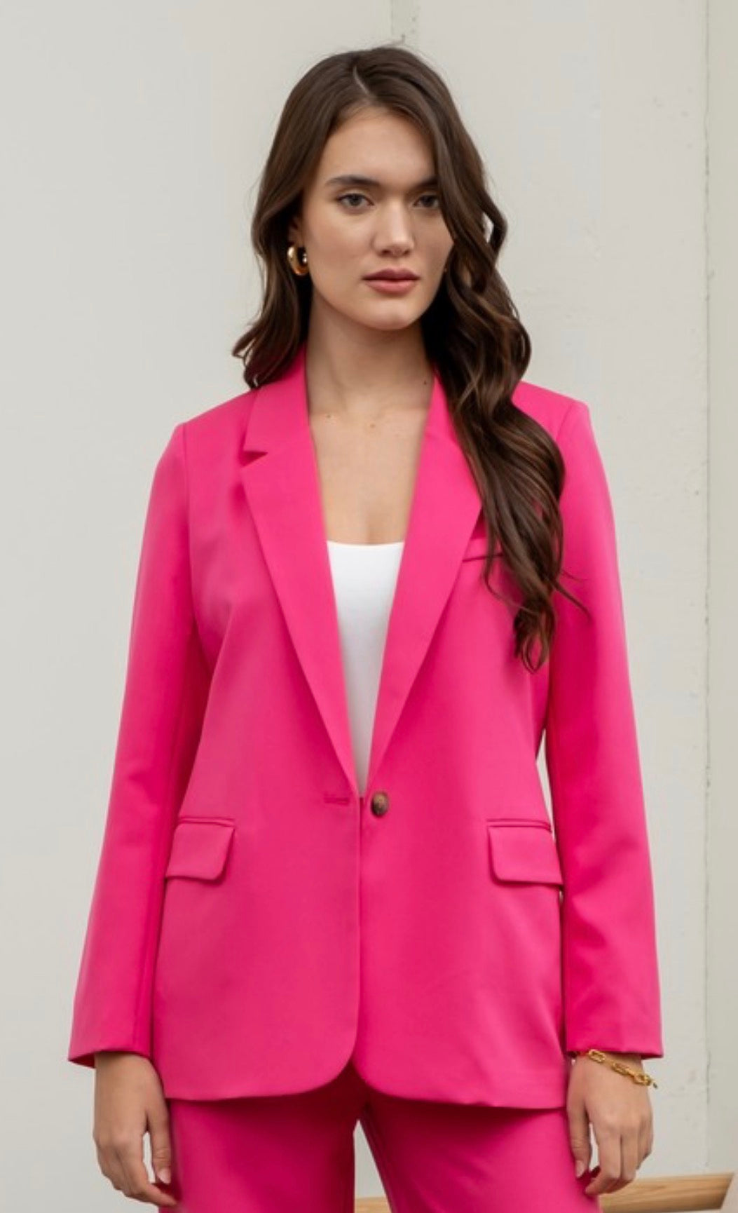 Fuchsia Blazer