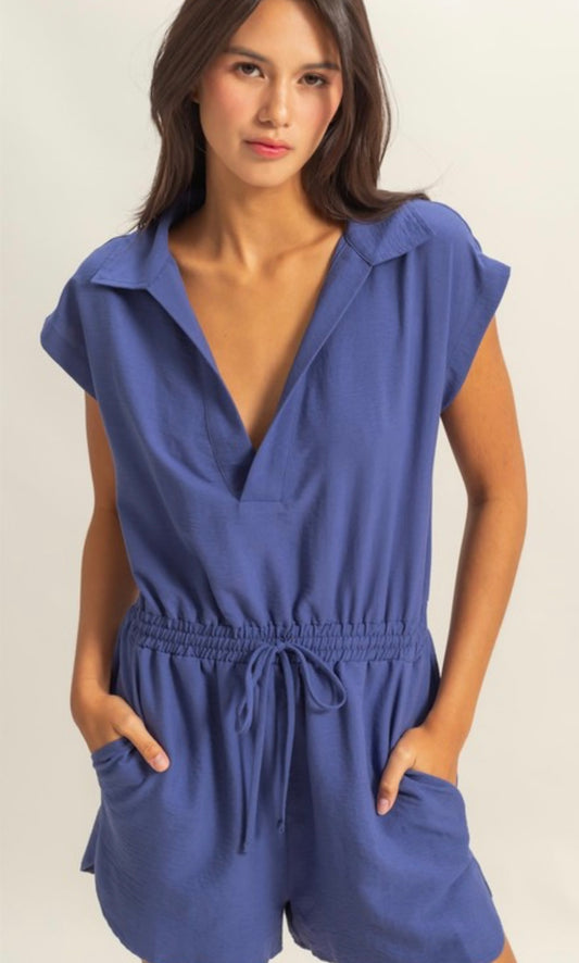 Indigo Romper