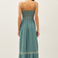Embroidered Maxi Dress Two Colors