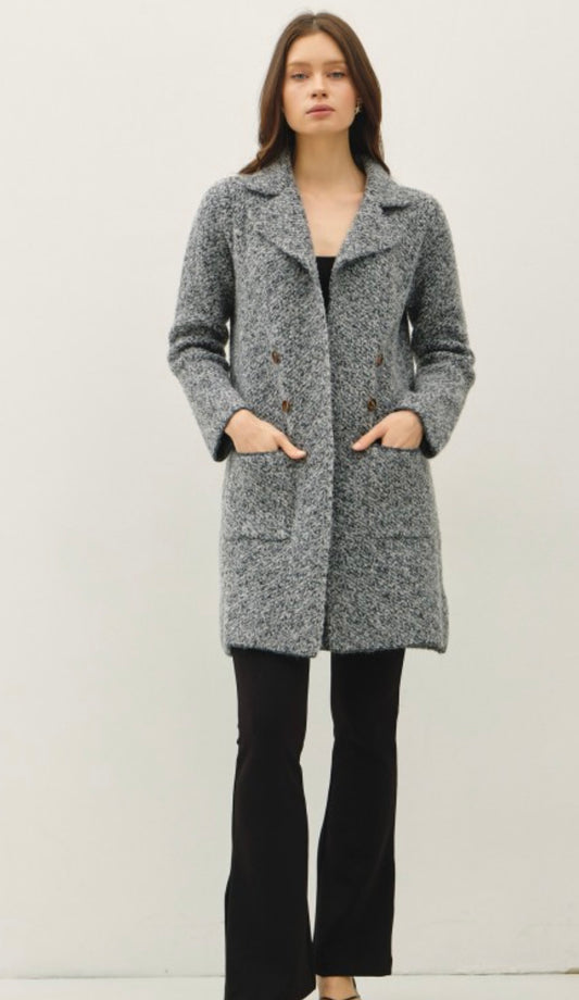 Bounce Knit Coatigan