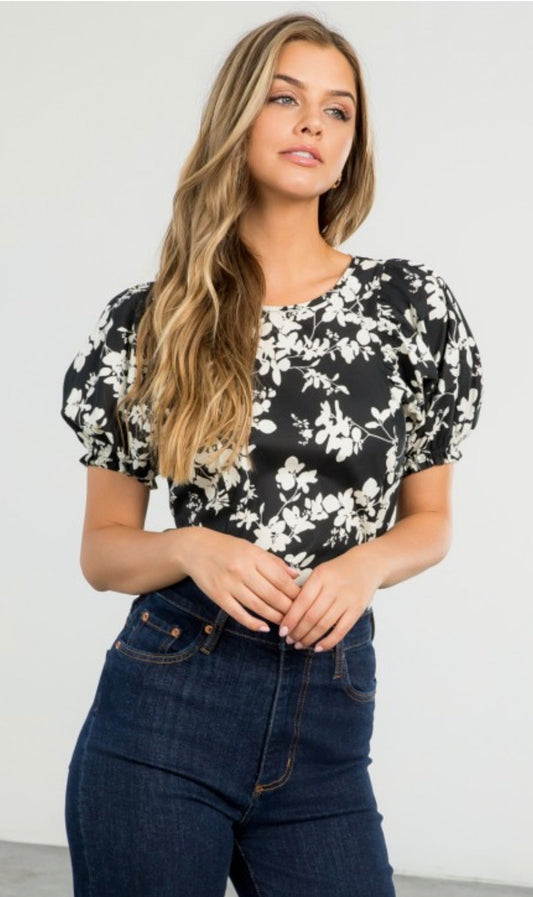 Floral Print Top