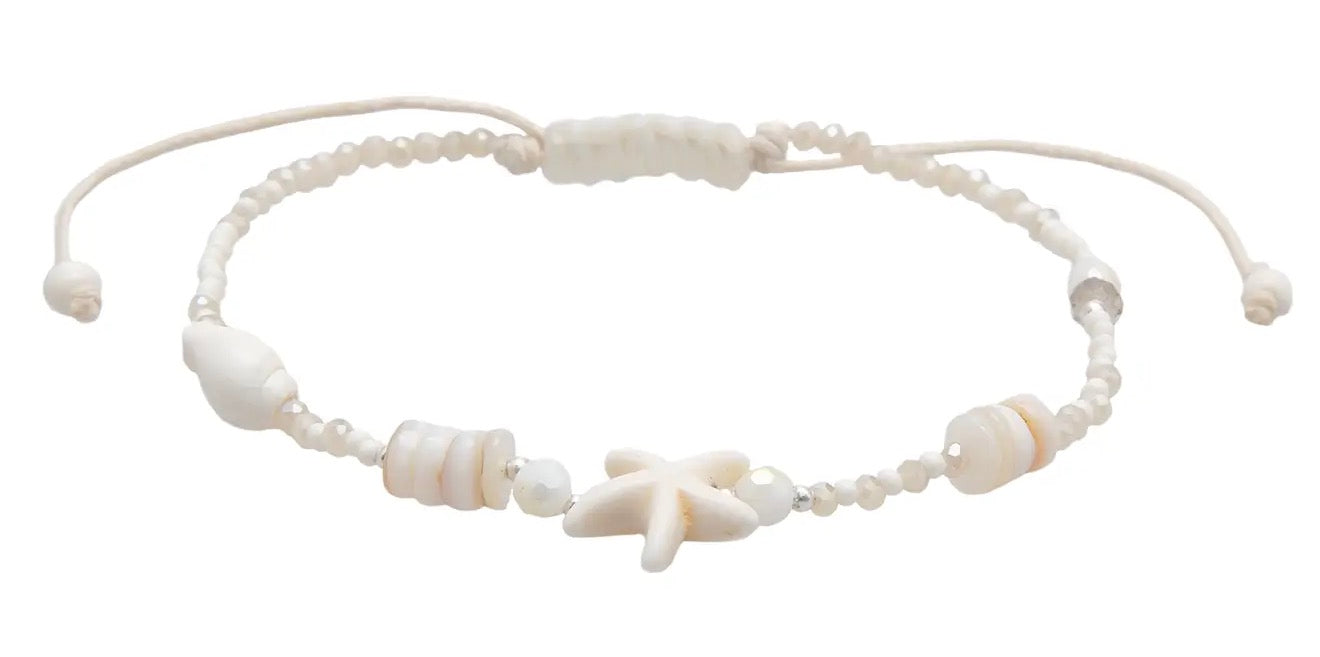 Lotus and Luna Anklet