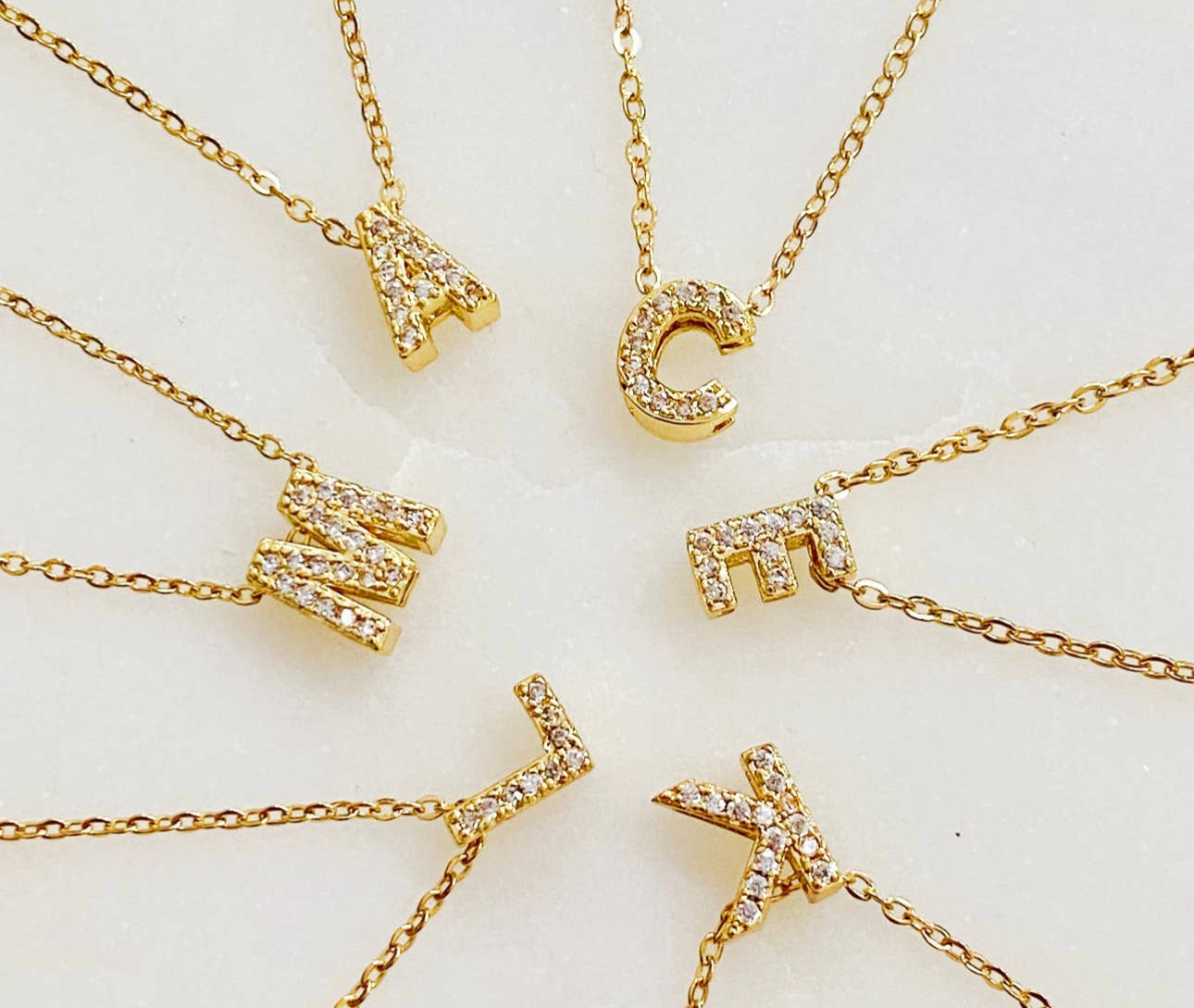 Mini Initial Necklace