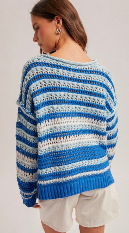 Open Knit Sweater