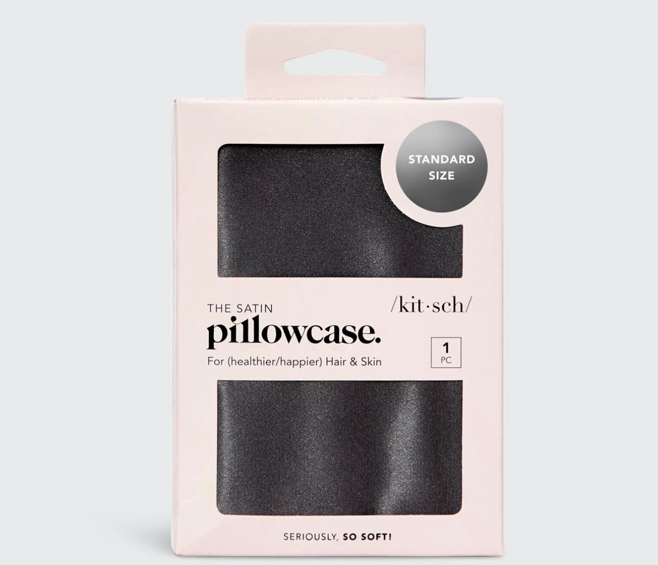 Standard Size Satin Pillowcase 3 Colors