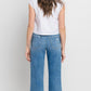 High Rise Slim Wide Leg Jeans