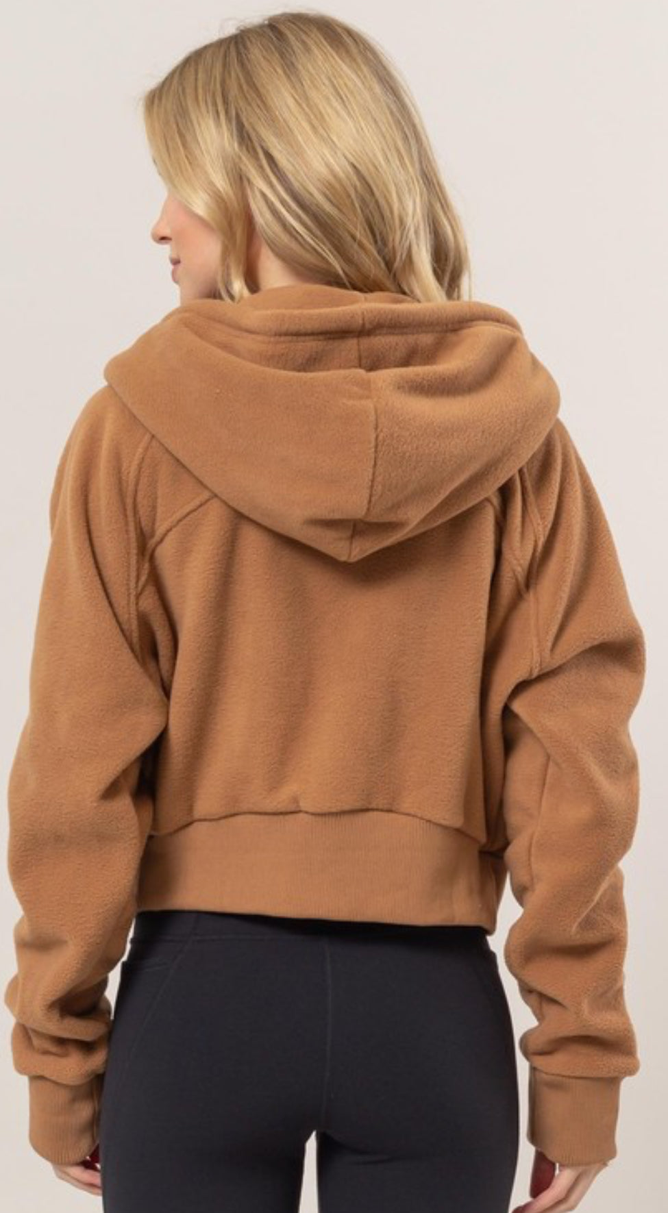 Fleece Zip Up Hoodie 2 Colors