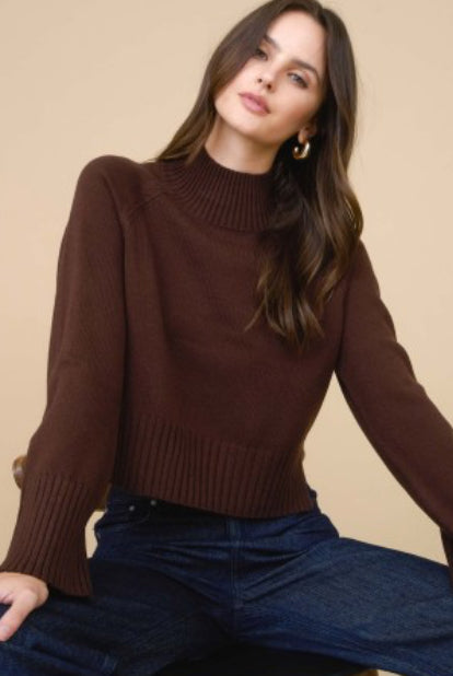 Mock Neck Sweater
