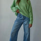 Rolled Round Neck Sweater