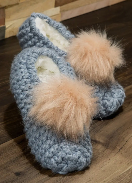 Pom Pom Slippers