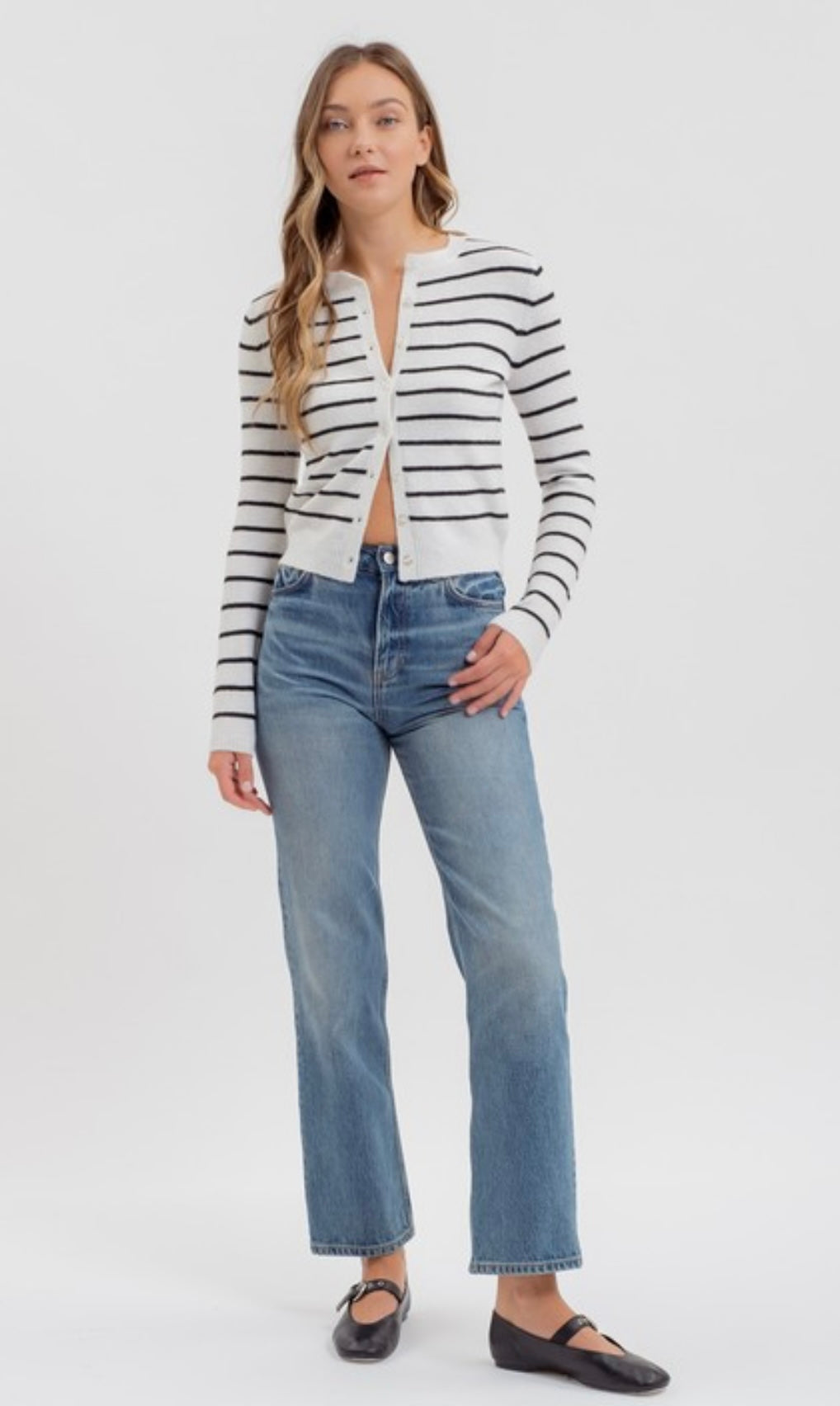 Stripe Cardigan