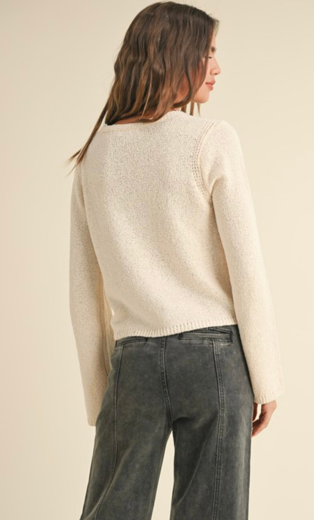 Ivory Cardigan