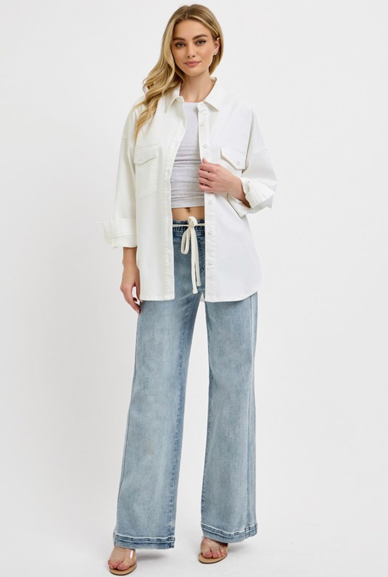 Straight Leg Pull on Jeans