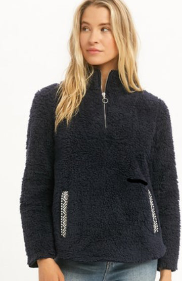 Half Zip Fleece Pullover