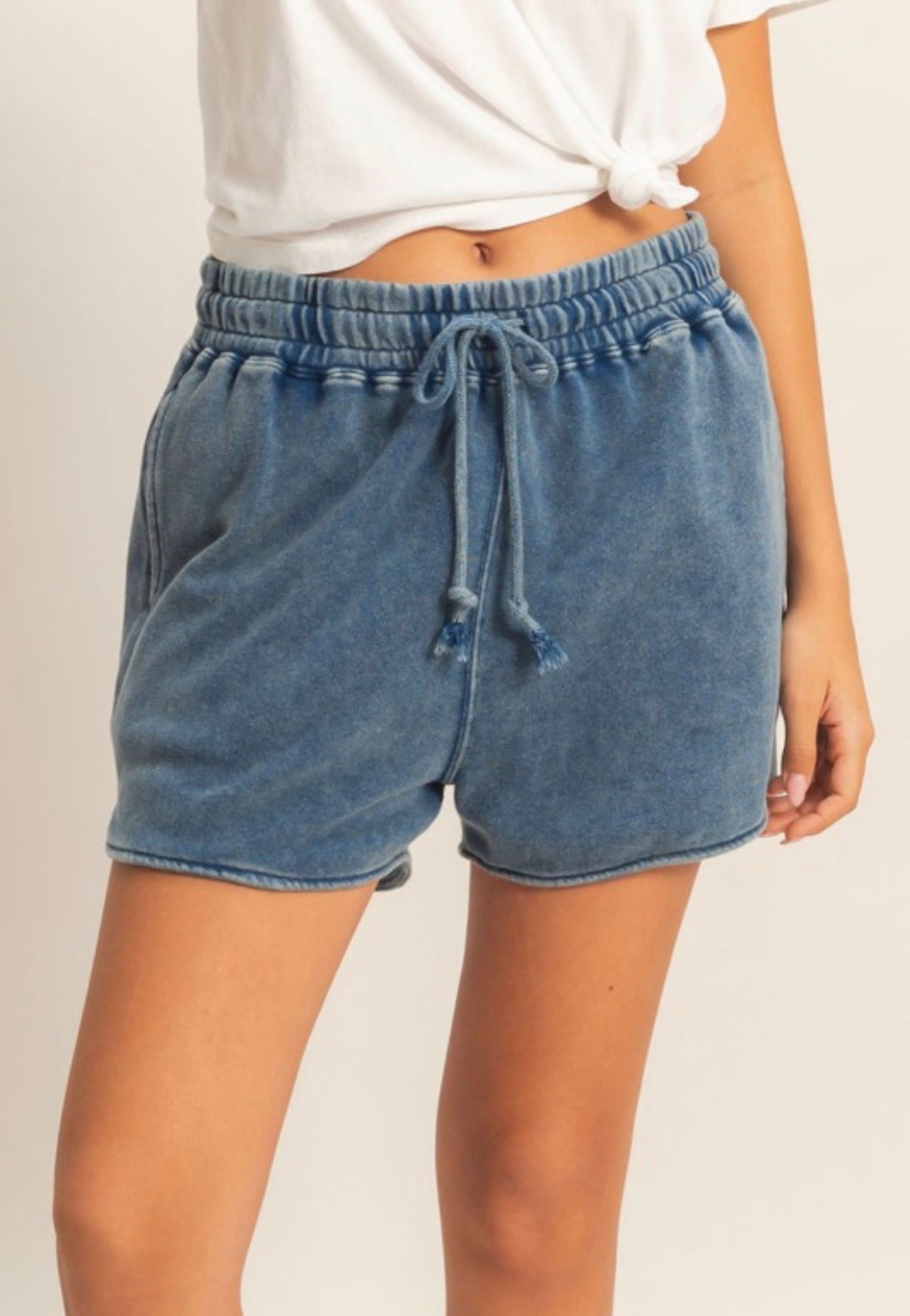 Acid Wash Shorts 3 Colors