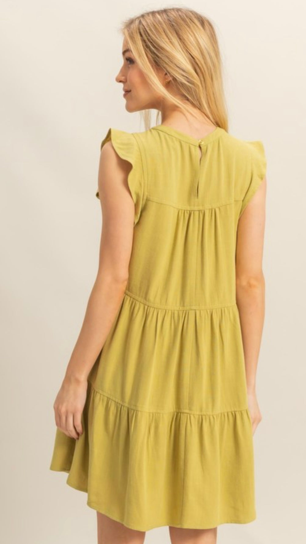 Flutter Sleeve Dress