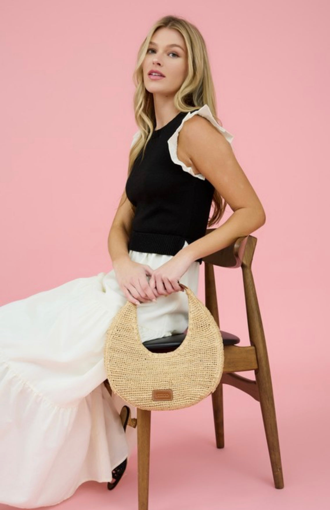 Sweater Top Maxi Dress
