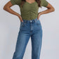 Olive Sweetheart Ruched Bodysuit