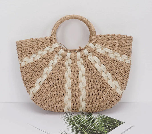 Straw Tote Bag