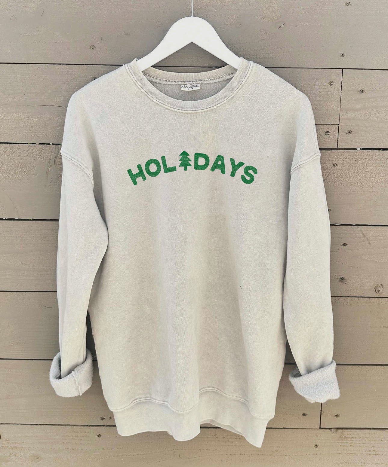 Holidays Mineral Graphic Sweatshirt