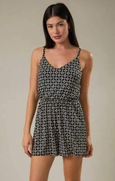 V-Neck Cami Romper