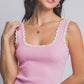 Ribbed Knit Tank Top