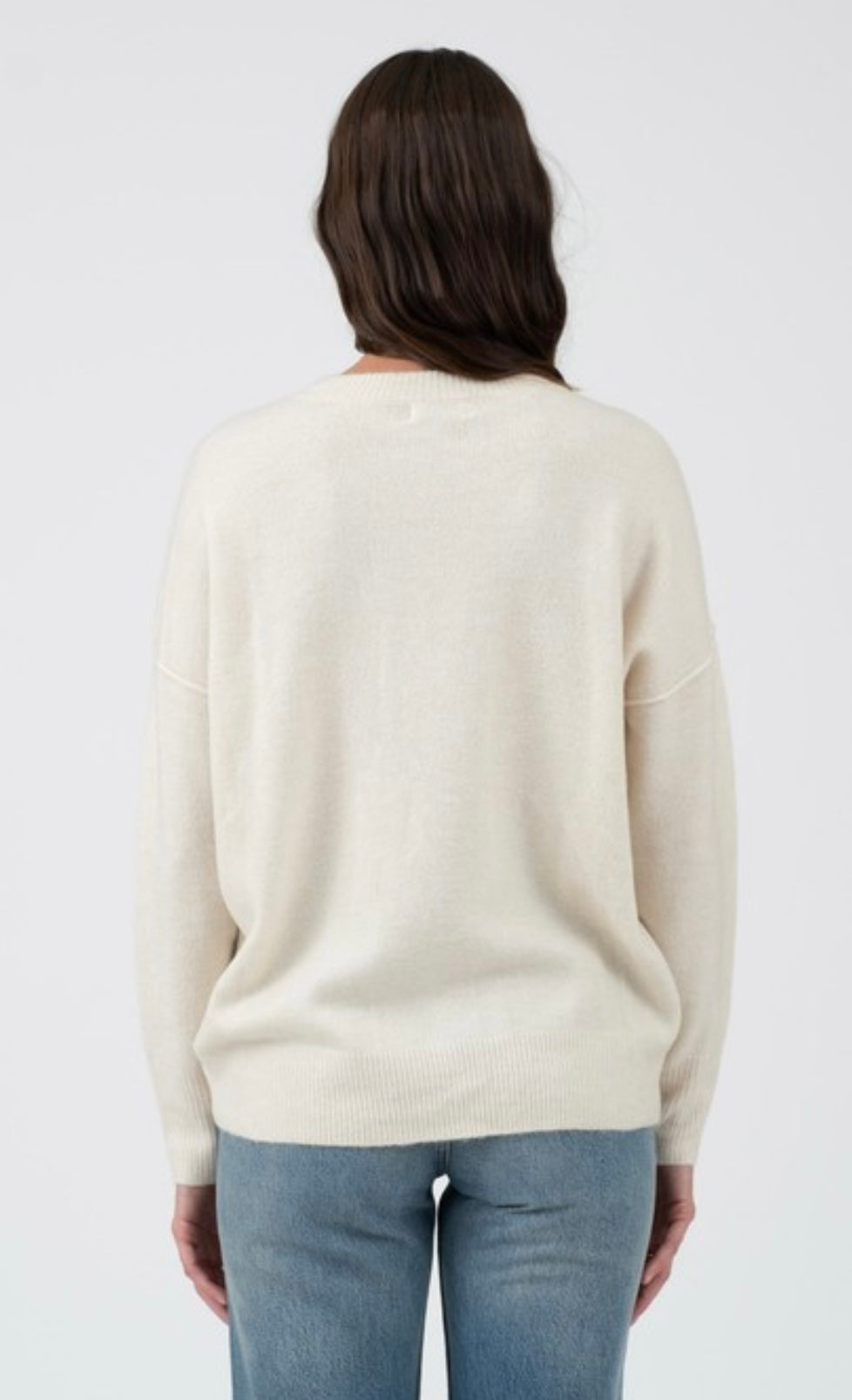 Solid Crew Neck Sweater 2 Colors