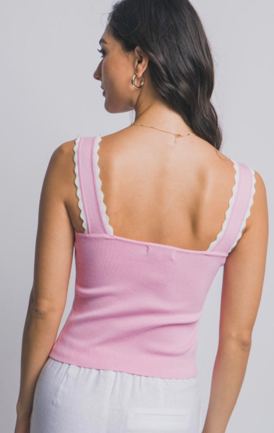 Ribbed Knit Tank Top