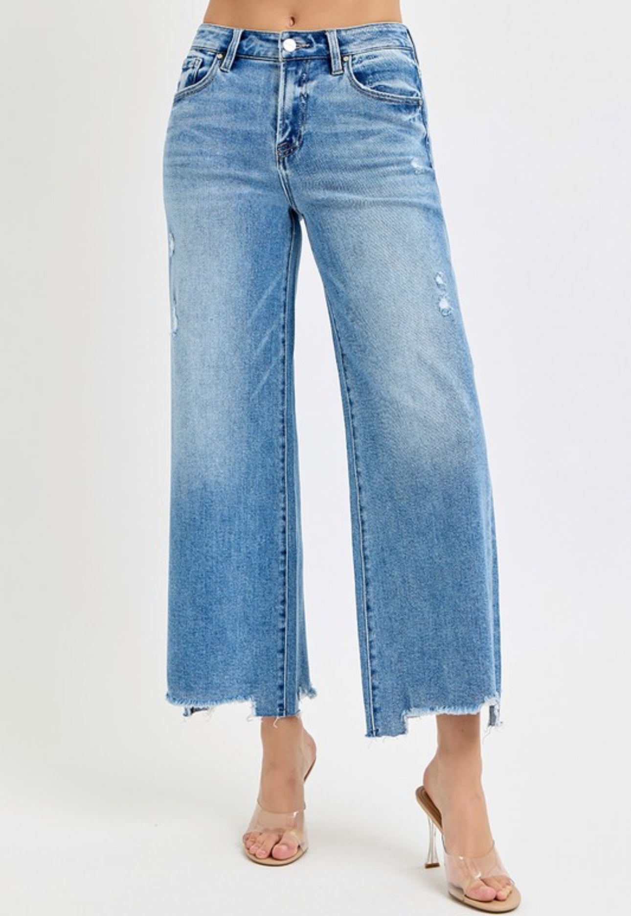 High Rise Crop Jeans