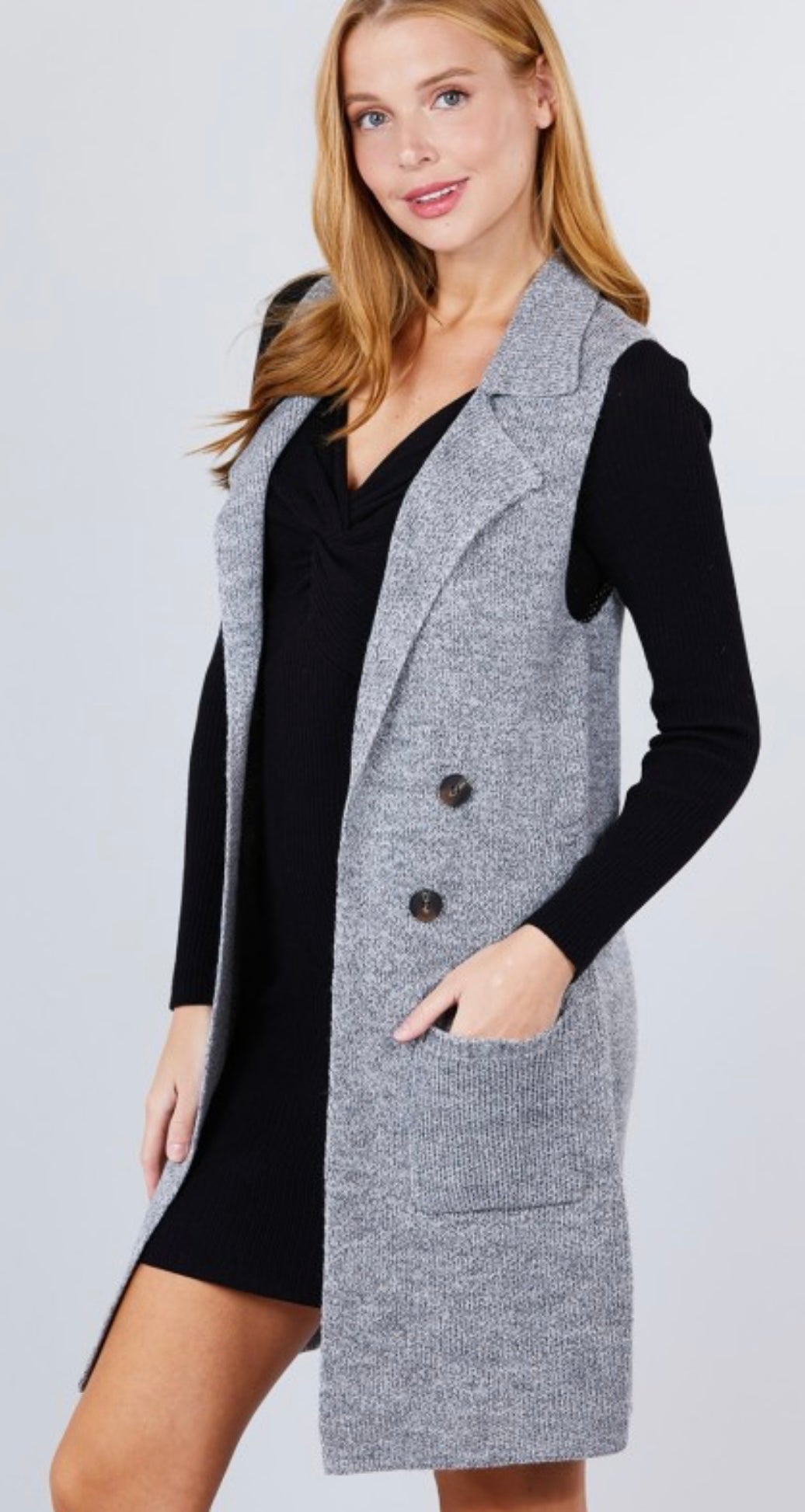 Sleeveless Sweater Vest