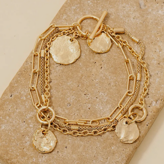 Toggle Charm Bracelet