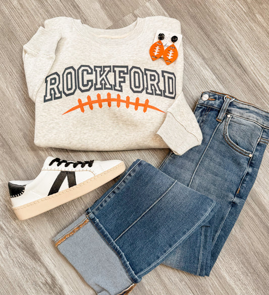 Rockford Football Crew Neck Sweatshirt