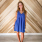 V-Neck Mini Dress