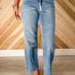 The Devine High Rise Crop Jeans