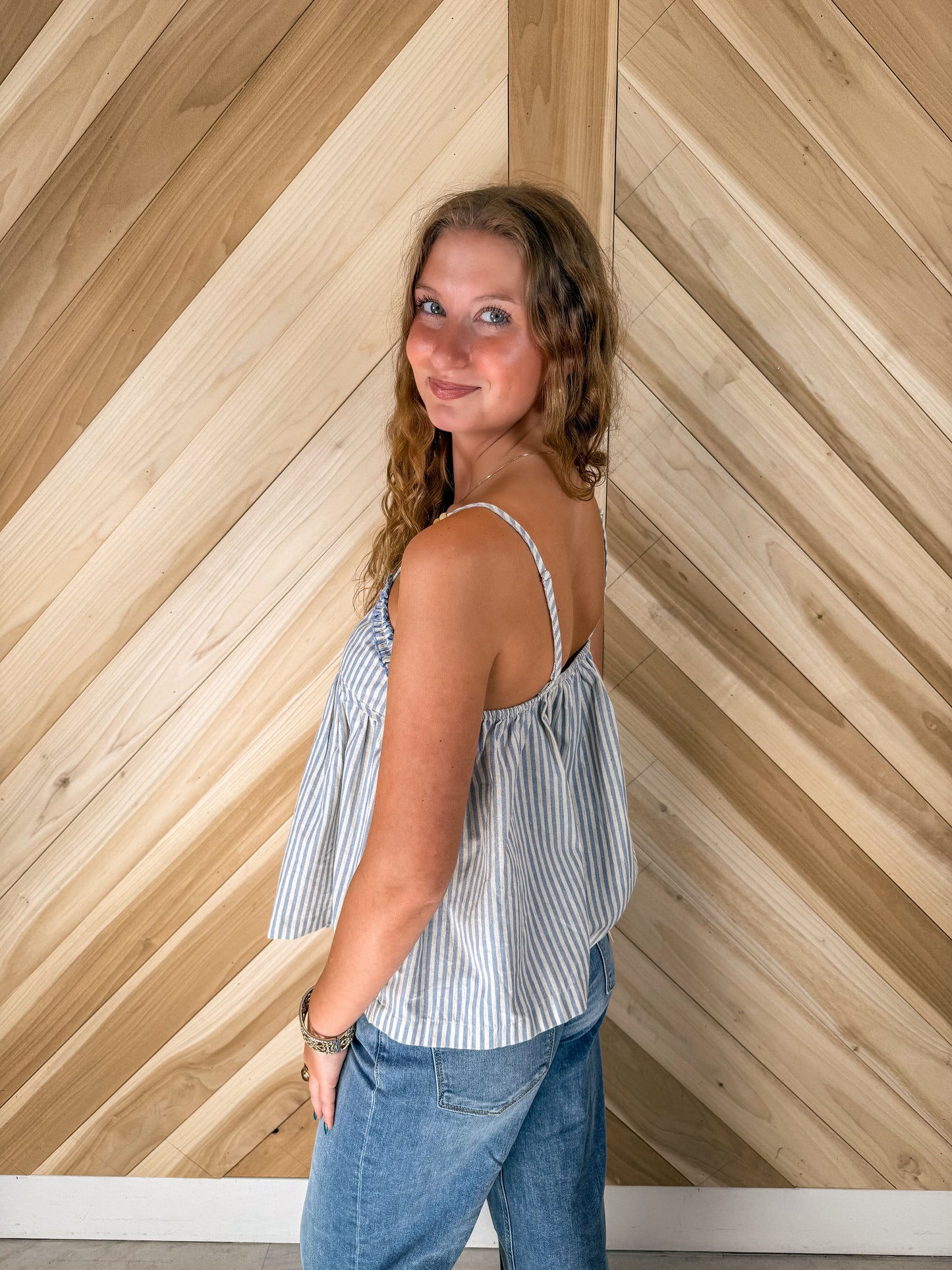 Ruffle Cami Top