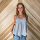 Ruffle Cami Top