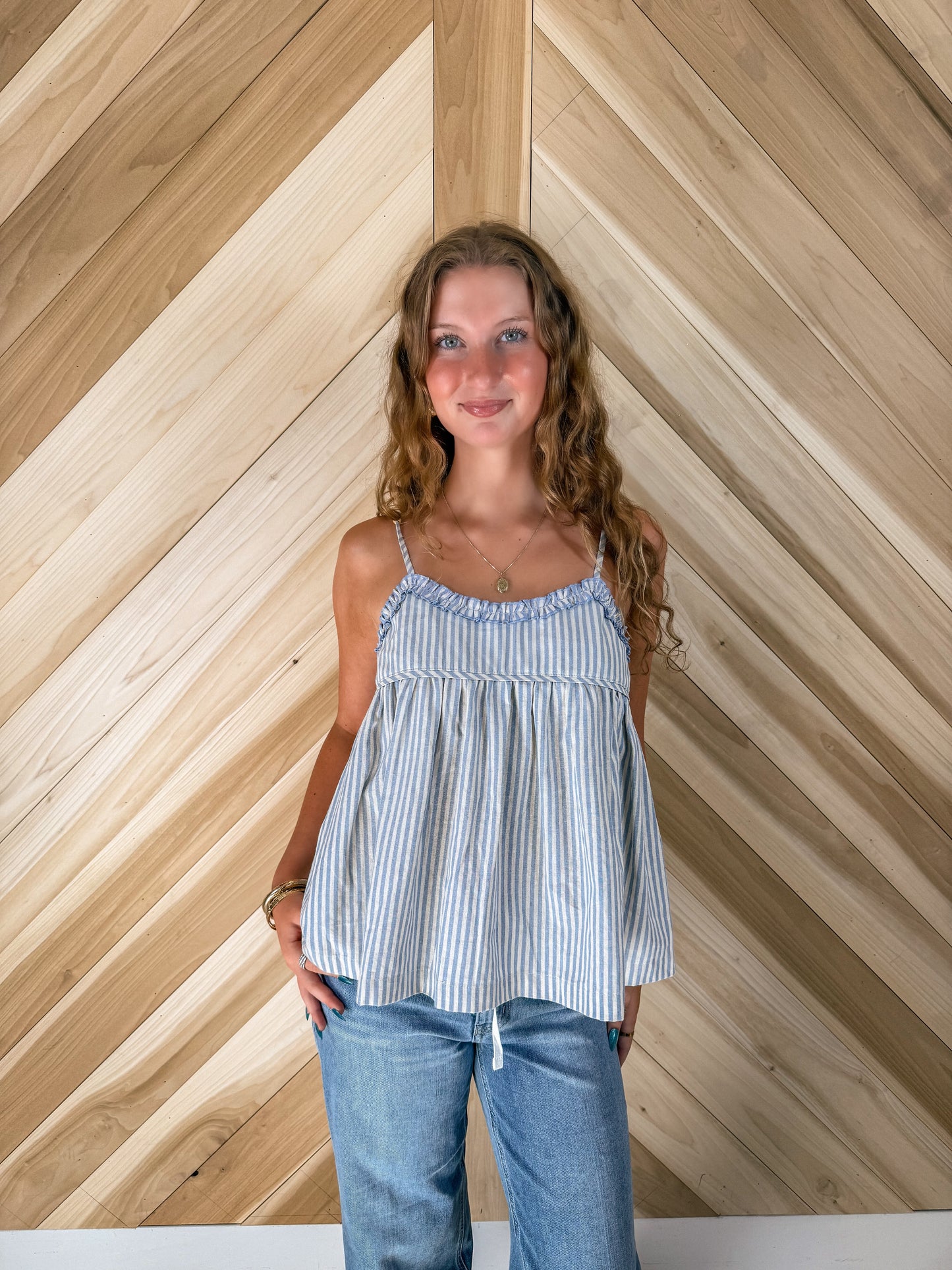 Ruffle Cami Top