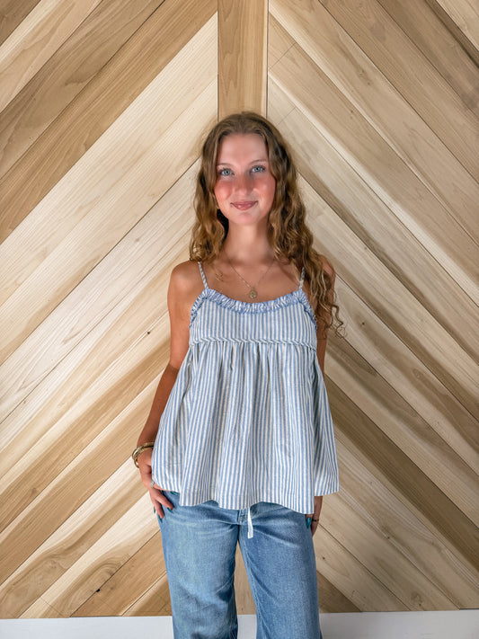Ruffle Cami Top