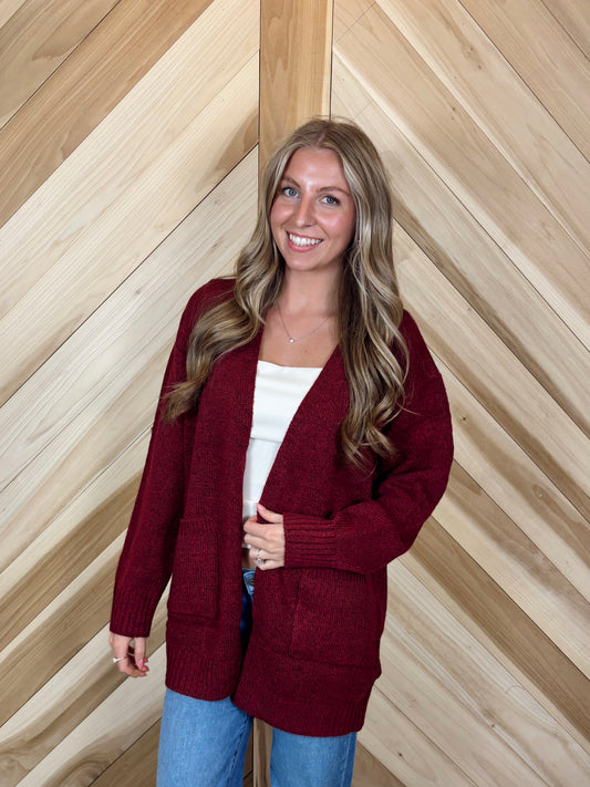 Mid Length Cardigan
