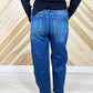 Mid Rise Ankle Barrel Jeans