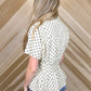 Polka Dot Button Up Blouse