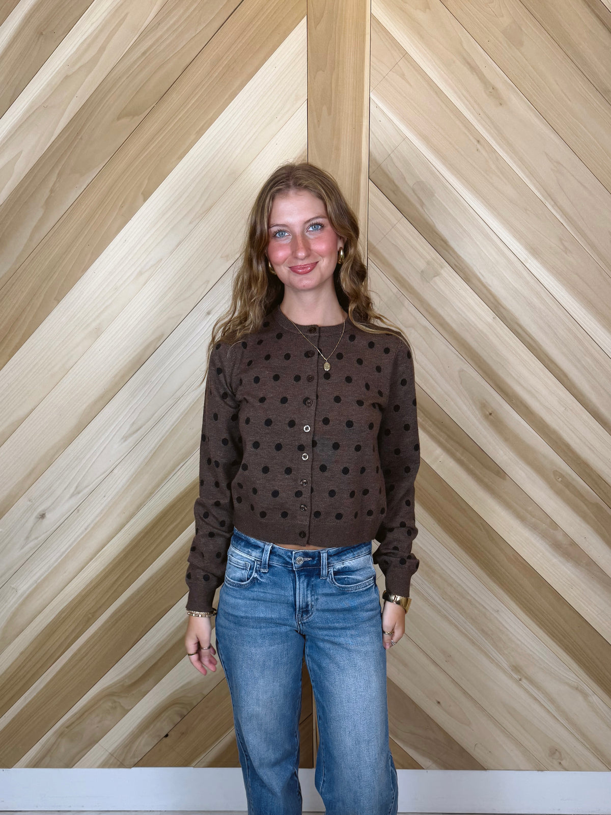 Polka Dot Cardigan