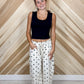 Polka Dot Scuba Barrel Lounge Pants