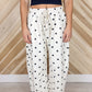 Polka Dot Scuba Barrel Lounge Pants