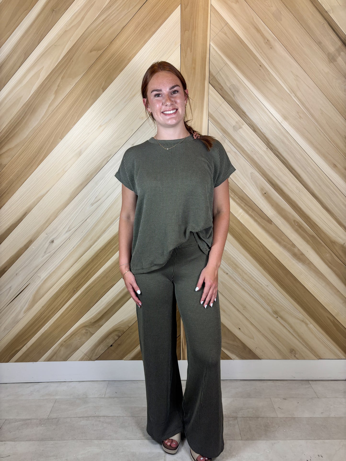 Relaxed Ribbed Set