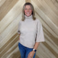 Rose Turtle Neck Sweater