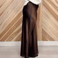 Satin Slip Maxi Skirt