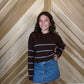 Stripe Crewneck Sweater