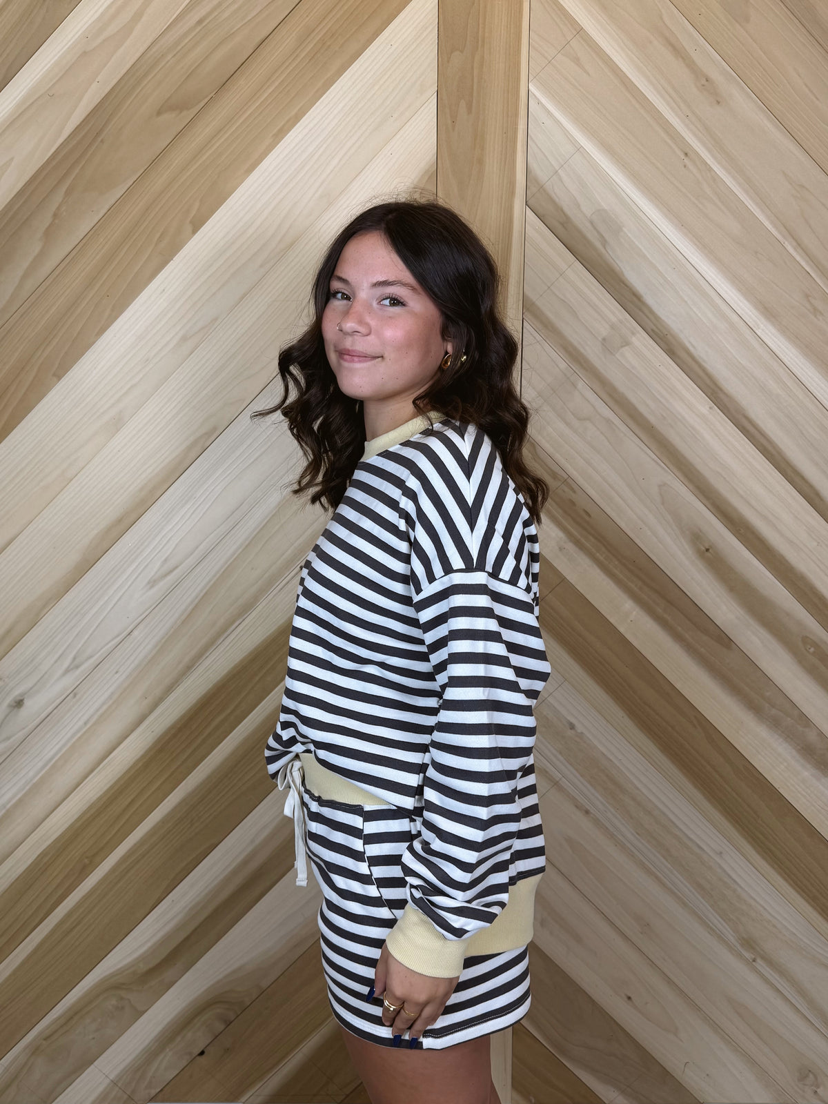 Stripe Lounge Set